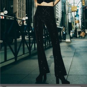 Zara sequin Pants. Size medium.